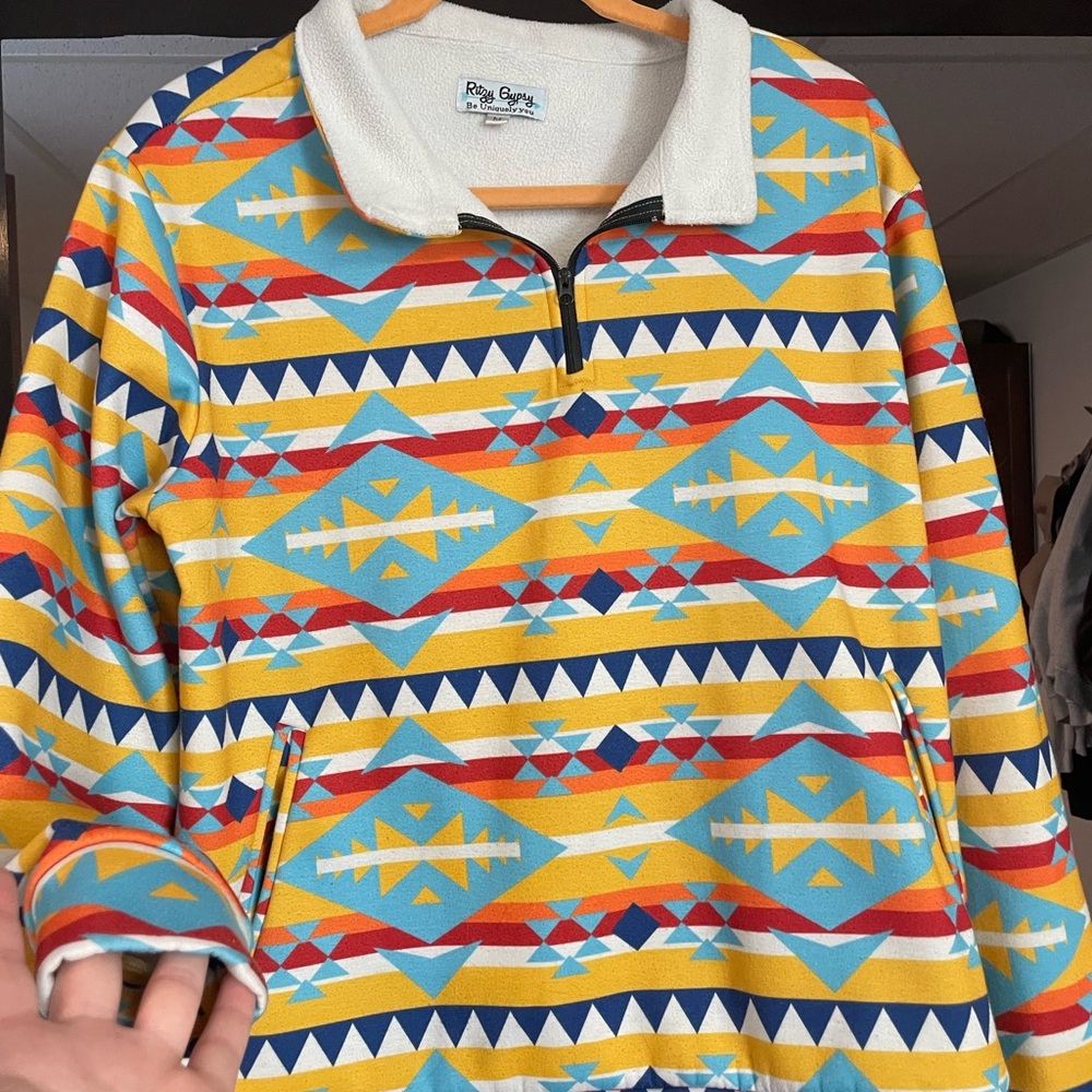 Ritzy Gypsy Quarter Zip
